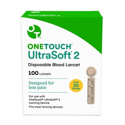 Onetouch Ultrasoft Lancets, 100 CT