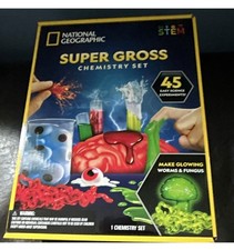 National Geographic STEM Super Gross Chemistry Set 45 Experiments 8