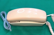 Vintage Trimline Telephone Ivory/Beige Western Electric touch tone DESK phone