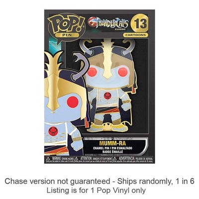 Thundercats Mumm-Ra 4 Zoll groß Funko Pop! Emaille Pin Chase Ships 1 in 6
