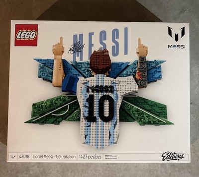 LEGO Editions Lionel Messi Celebration 43018   1,427 pcs   New In Box