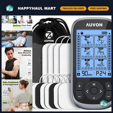 3-in-1 TENS Unit Muscle Stimulator - 40 Levels for Effective Pain Relief Therapy