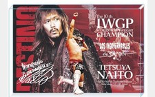 New Japan Pro-Wrestling Tetsuya Naito IWGP Acrylic Block Unopened US:DDP