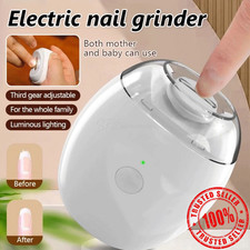 Automatic Safety Electric Nail Clipper Thick Nails Trimmer Professional Tool US