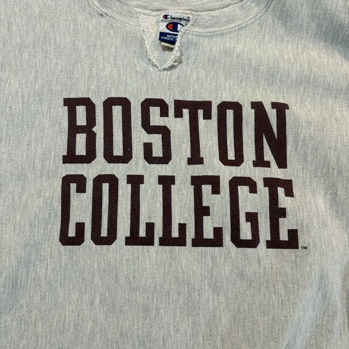 スウェット CHAMPION VINTAGE 90s BOSTON COLLEGE Vintage Champion Boston College Sweatshirt Sz Medium 90s Weave | eBay