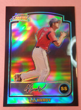 2003 Bowman Chrome Draft Refractor #BDP JJ Hardy RC Brewers Orioles