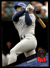 Ivan Rodriguez 1993 Leaf #5 Texas Rangers MLB READ FREE SHIPPING AutographDen