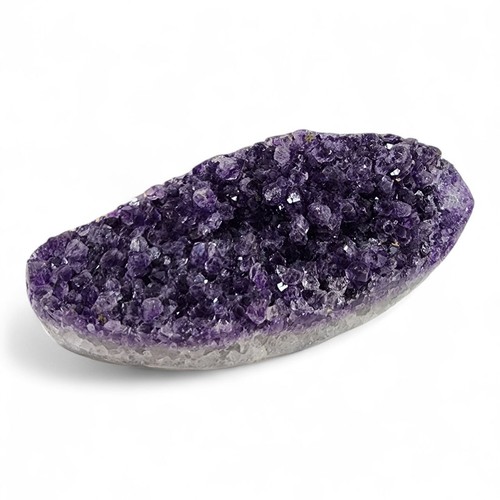 Amethyst Polished Edge Geode A-Grade Brazil 1lb 12.9oz. - Picture 2 of 4