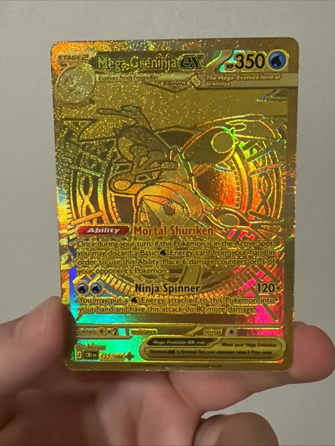 Mega Greninja ex #122 (Chaos Rising)