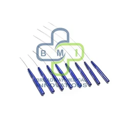 Suture Passer Needle Set of 9 Pcs for Non invasive Face Lift Technique Plastic S