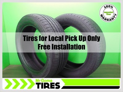 2 235/55R19 USED TIRES KUMHO CRUGEN HP71 8.3/32 TREAD 101H ALL SEASON 2355519