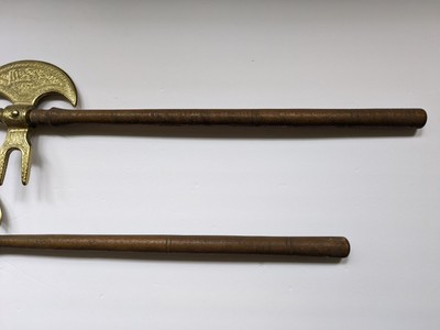 Vintage Brass Axe / Tabar 23' Ottoman Empire Middle Eastern Axes