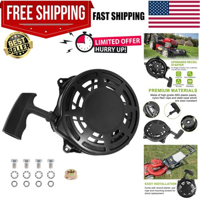 #ad Lawn Mower Recoil Starter Assembly Perfect Fit for Briggs amp; Stratton Engines $26.99