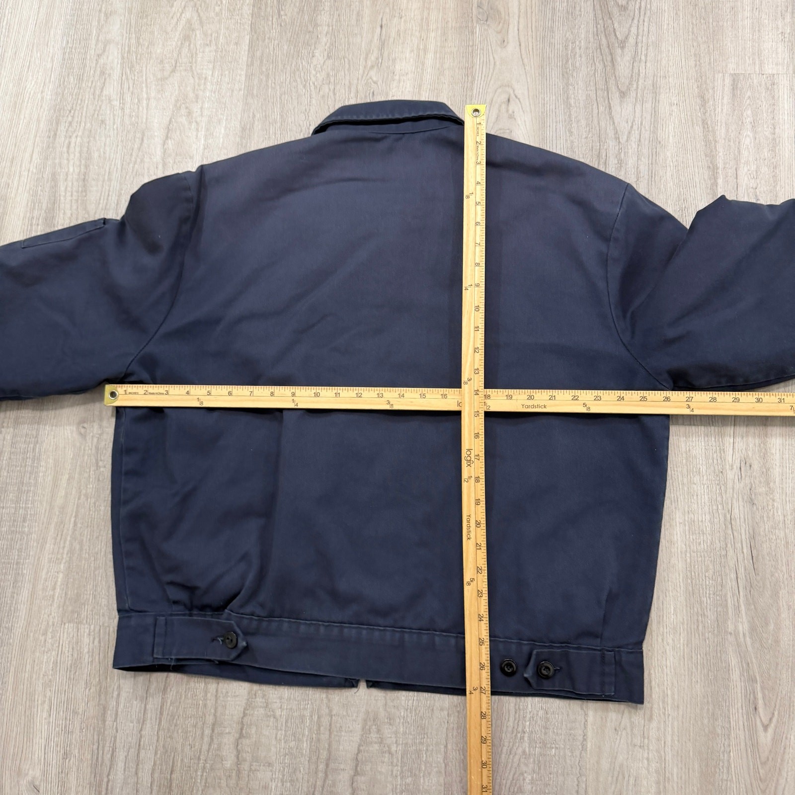 Vintage Dickies Workwear Mechanics Jacket Men's Extra Large Blue 90s Full Zip  thumbnail 9