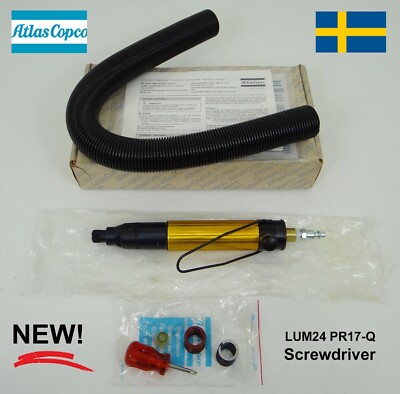 Atlas Copco LUM24 PR17-Q Pneumatic Air Straight Screwdriver