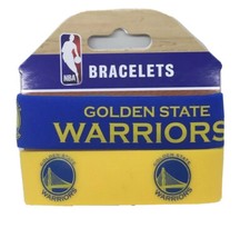 Pulsera pulsera de goma de silicona de los Golden State Warriors de la NBA paquete de 2
