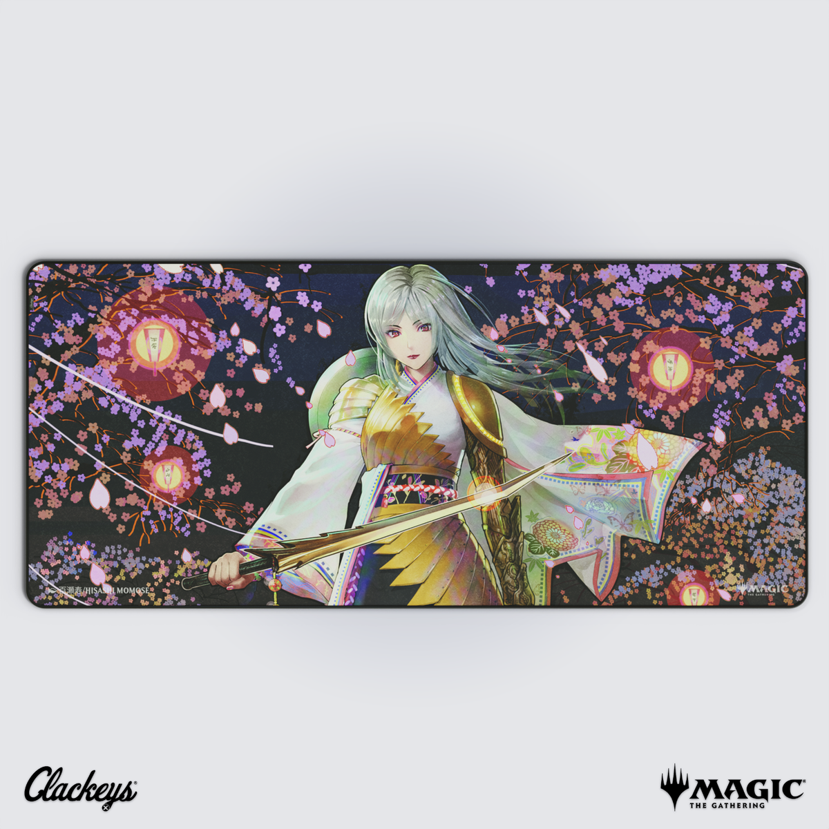MTG x Clackeys Kamigawa Neon Dynasty Desk Mats Wandering MTG x Clackeys Kamigawa Neon Dynasty Desk Mats Wandering