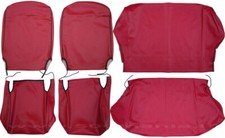 SERIE FODERE SEDILI FIAT 500 R - ROSSE