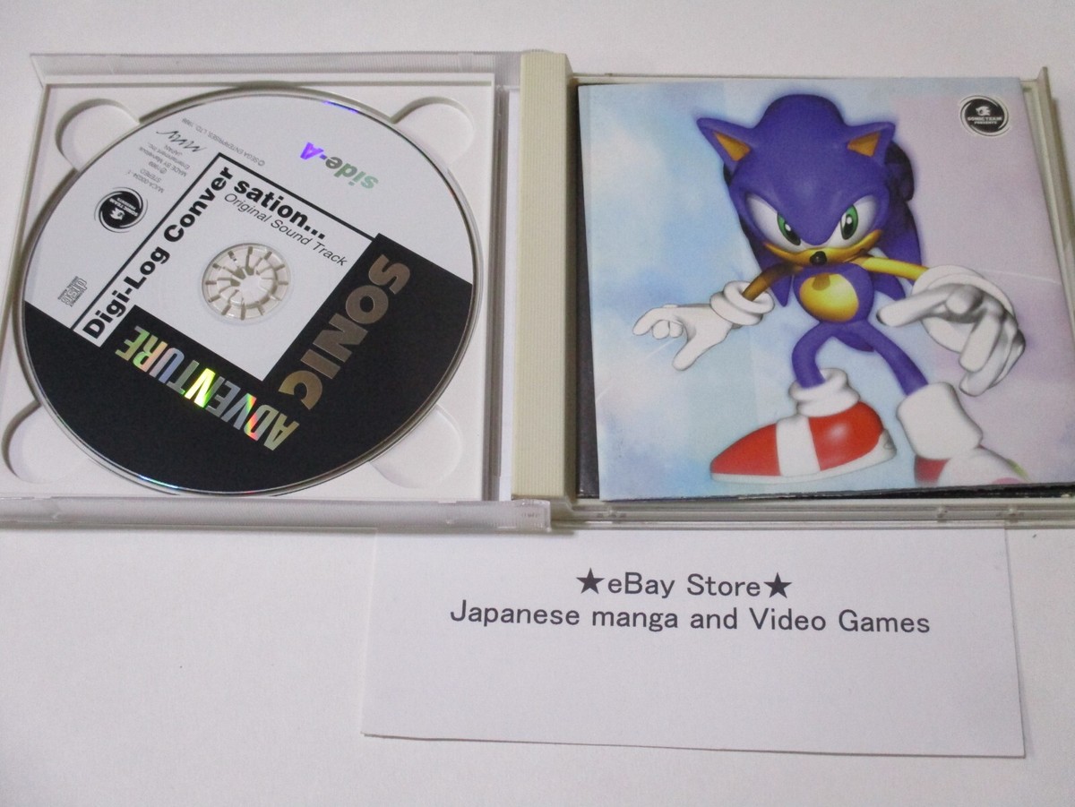 SONIC ADVENTURE Music SOUNDTRACK CD Original Digi Log Conversation