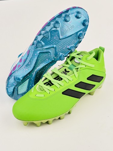 Size 11.5 - Adidas Monsters Inc Mike & Sulley Adizero Football Cleats GV0726 Men - Picture 5 of 8