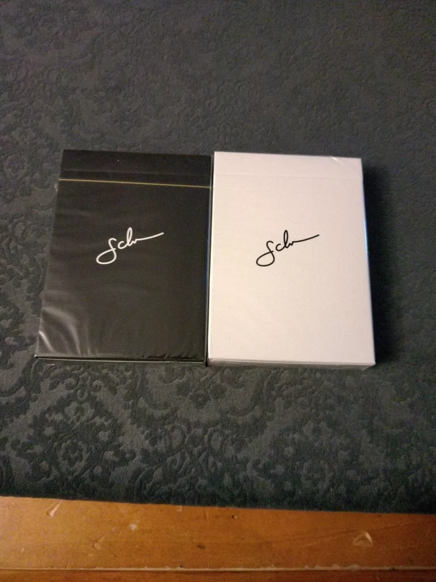 Daniel Schneider Signature Playing Cards 2 Deck Bundle New Sealed
