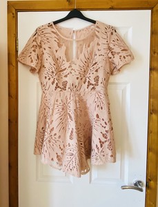 love triangle playsuit