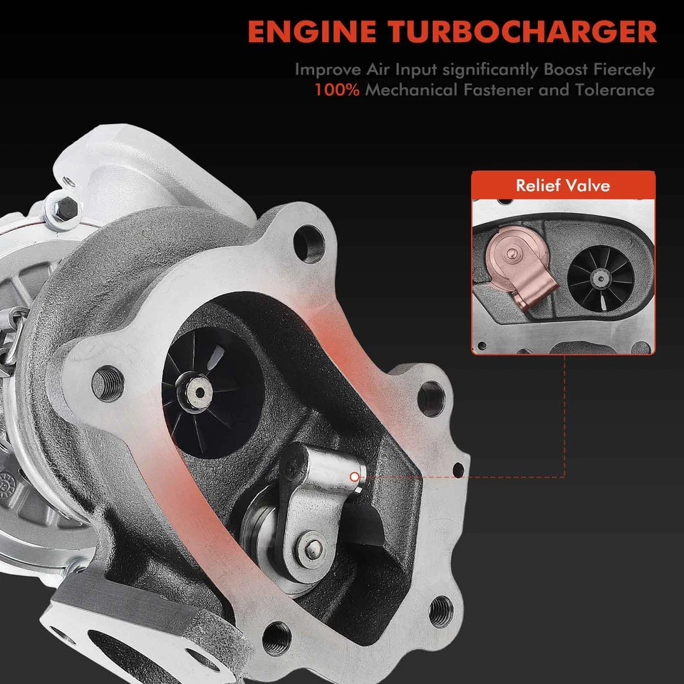 Turbo Turbocharger for Subaru Outback Legacy 2007-2009 2.5L RHF55 14411-AA670 - Image 4 of 4