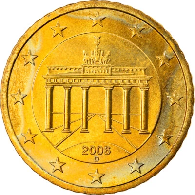 [#831325] République fédérale allemande, 50 Euro Cent, 2006, Munich, SPL, Laiton - Photo 1/2