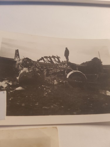 Foto Norvegia 1940 aerei tedeschi + norvegesi. Aereo distrutto + personale + origine - Foto 3 di 11