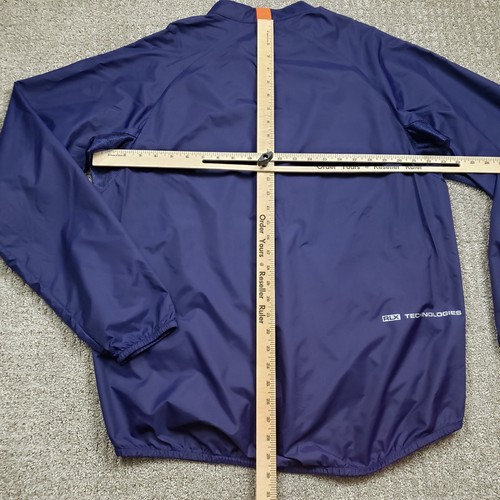 RLX POLO SPORT Jacket Mens Large Blue Windbreaker Full Zip Golf Cycling - Picture 11 of 15