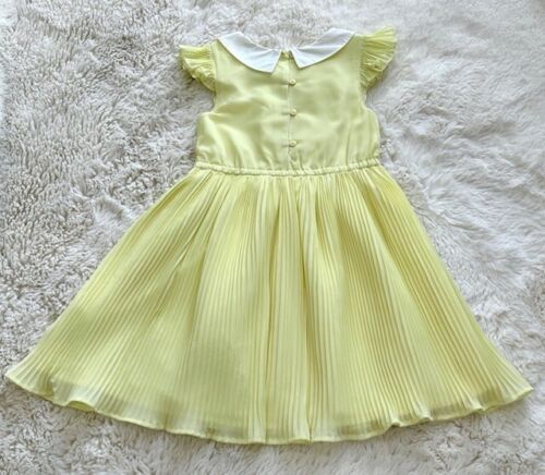 Janie and Jack Girls Pleated Chiffon Dress Size 7 years - Picture 16 of 16