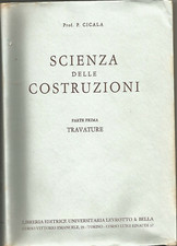 SCIENZA DELLE COSTRUZIONI 2 volumi di Cicala TRAVATURE TEORIA DELLE TRAVI Libro 