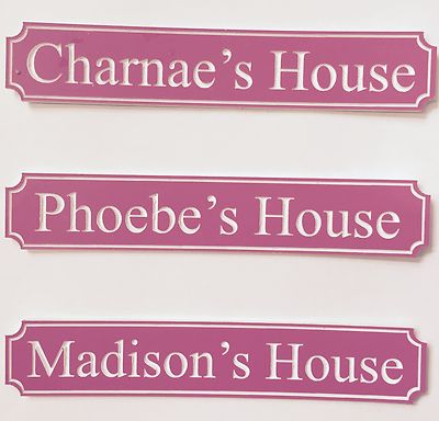 personalised wooden dolls house