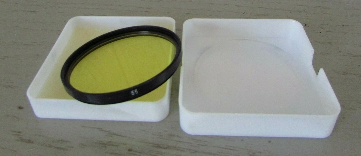 Rowi Filtre de Couleur Effet Filtre Jaune (K2) K2 K 2 55mm 55