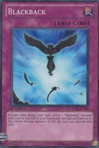 Blackback - STBL-EN065 - Super Rare - 1st Edition x3 - Near Mint
