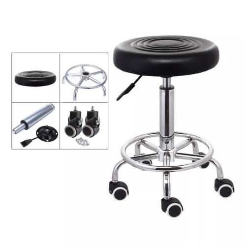 Adjustable Stool Salon Chair Massage Spa Beauty Barber Hydraulic Swivel Bar UK - Picture 4 of 17