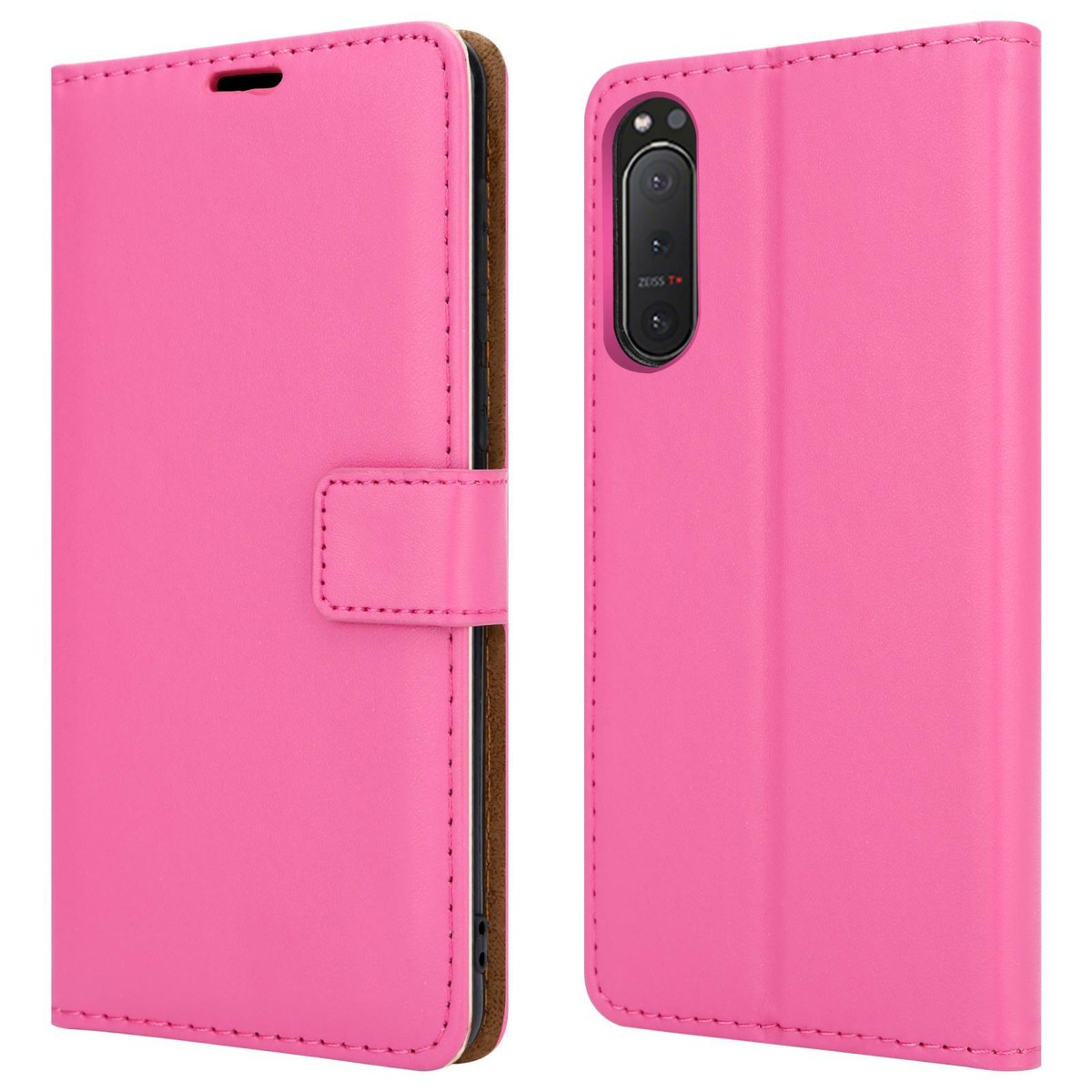 Custodia Multifunzione Custodia Portafoglio In Pelle Per Sony Xperia XZ3 - Con Tasche Per Carte E Supporto Kickstand Custodia Libro Per Xperia - Foto 4