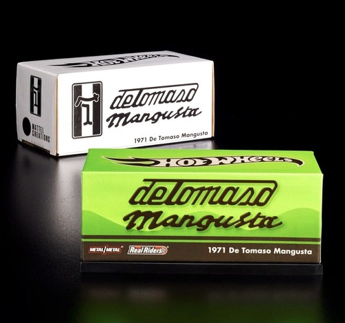 2023 Hot Wheels Collectors RLC Exclusive 1971 De Tomaso Mangusta Green IN HAND - Picture 3 of 3