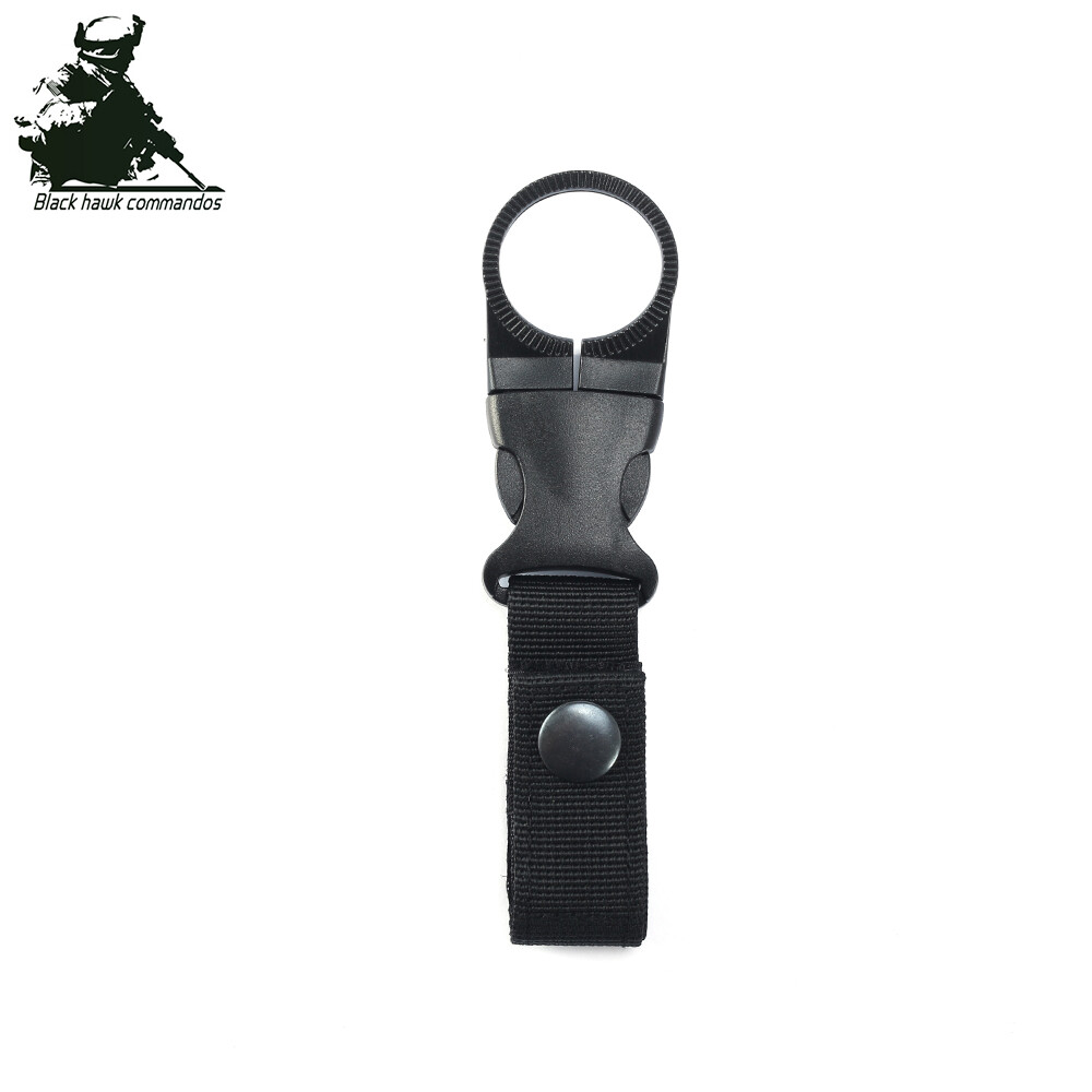 Mousqueton Triangulaire Rotatif 360° – Accroche Sac à Dos, Vert Ou Noir