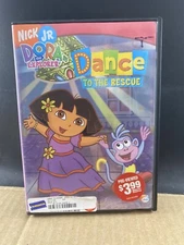 Nick JR Dora The Explorer, Dance To The Rescue DVD, MULTIPLE DVD'S SHIP FREE!