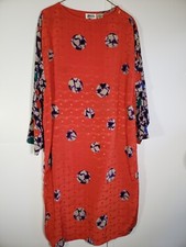 IBIZIA COLORFUL VINTAGE BLOUSON DRESS IN SIZE 10