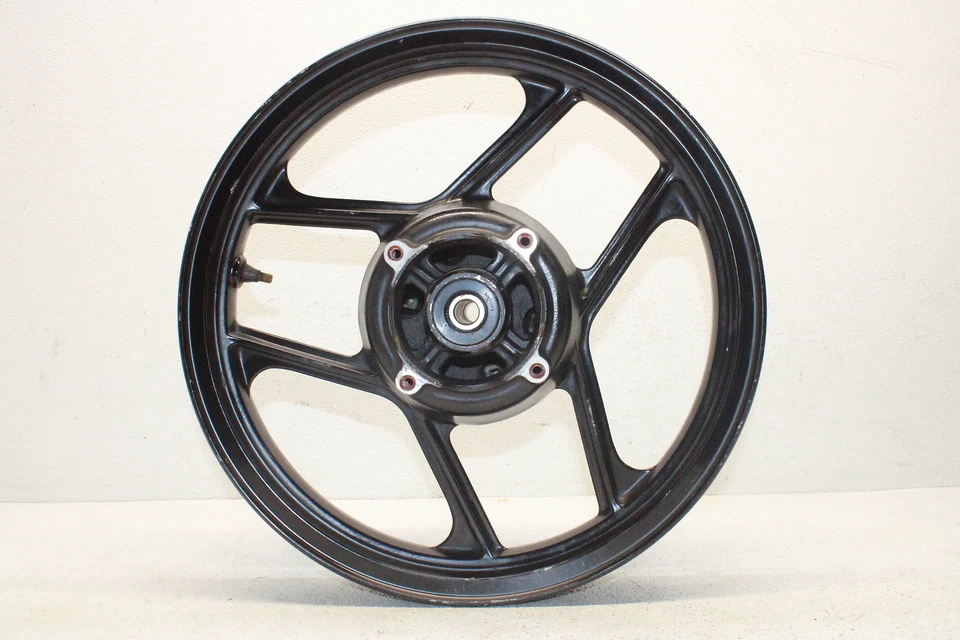 88-07 KAWASAKI NINJA 250R EX250F OEM NEGRO RUEDA DELANTERA JUEGO LLANTAS TRASERAS PAR Foto 3 de 4