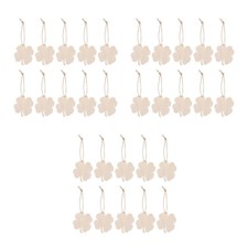  30 PCs Holz vier Blattausschnitte DIY St. Pa...