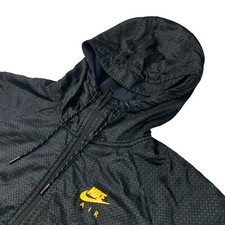 Nike Men's Full Zip Hoodie Sweatshirt Jacket Black/White   727367-010   XL