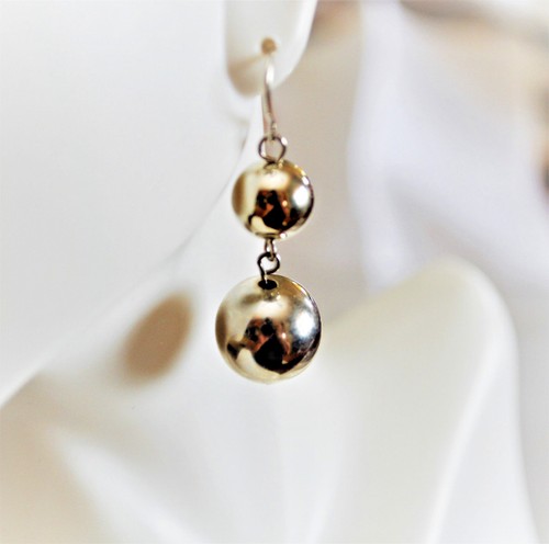 Bijoux Terner Chunky Silvertone Round Beads Collar Necklace & Earrings Signed - Picture 9 of 12
