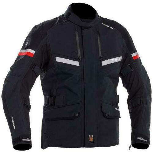 Richa Atlantic Gore-Tex Laminato Waterpoof Giacca Moto Con D30 Armatura |  eBay
