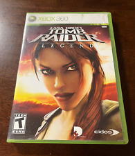 Lara Croft Tomb Raider Legend Xbox 360 - Complete CIB - Tested and Working
