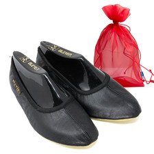 Bleyer Gymnastikschuhe 1742 Junior mit Beutel Turnschläppchen aus Leder