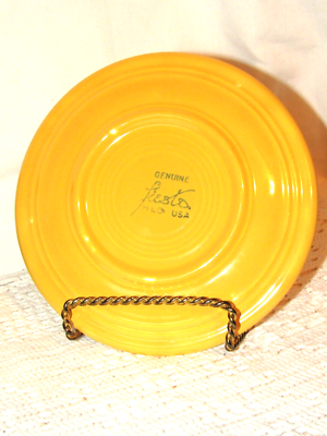 Vintage 1936-1969 Genuine Fiesta Ware Luncheon Plate 6.25