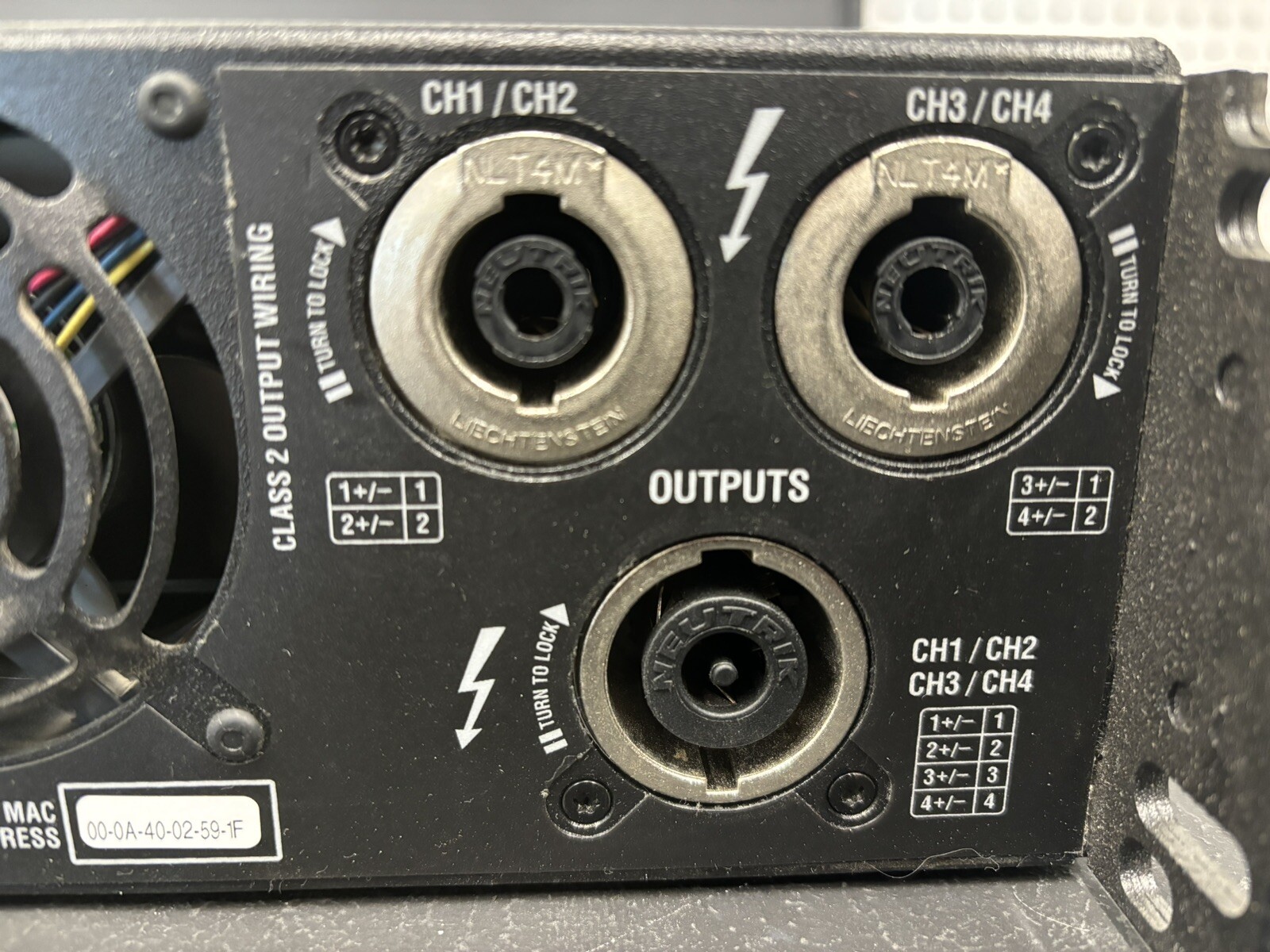 Crown 4x3500 Itech HD Power Amplifier 691991008092 eBay